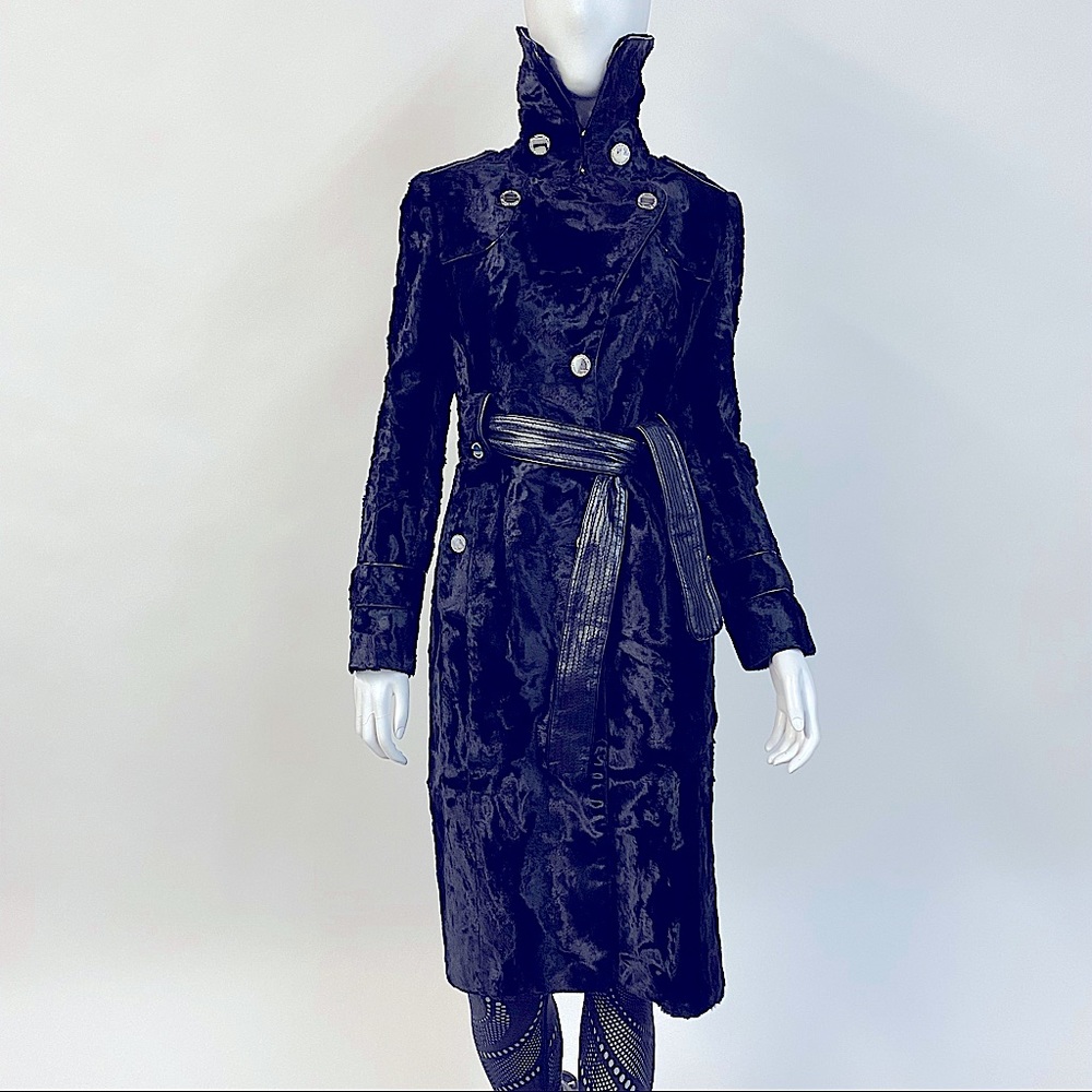 Karen Millen England Petite Size 4 Long Coat